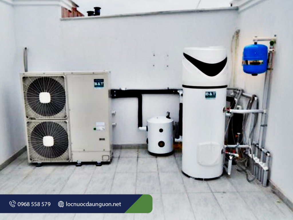 Lắp đặt máy Heat pump Ariston