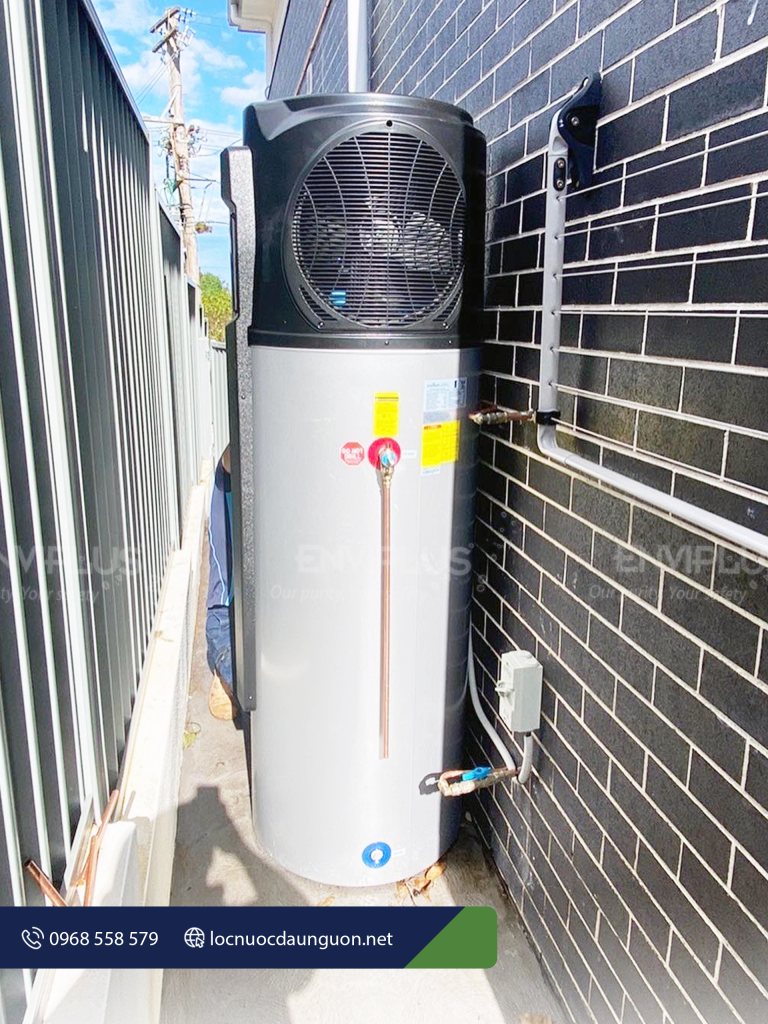 Lắp đặt máy Heat pump Rheem