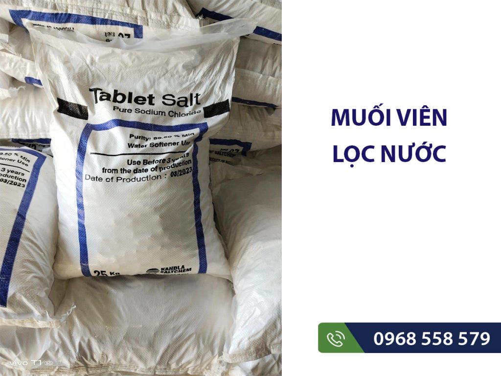 Muối hoàn nguyên 25kg Ấn Độ Table Salt