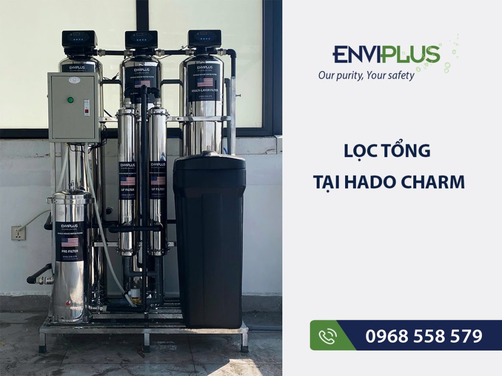 Lọc tổng Enviplus được lắp đặt tại Hà Đô Charm