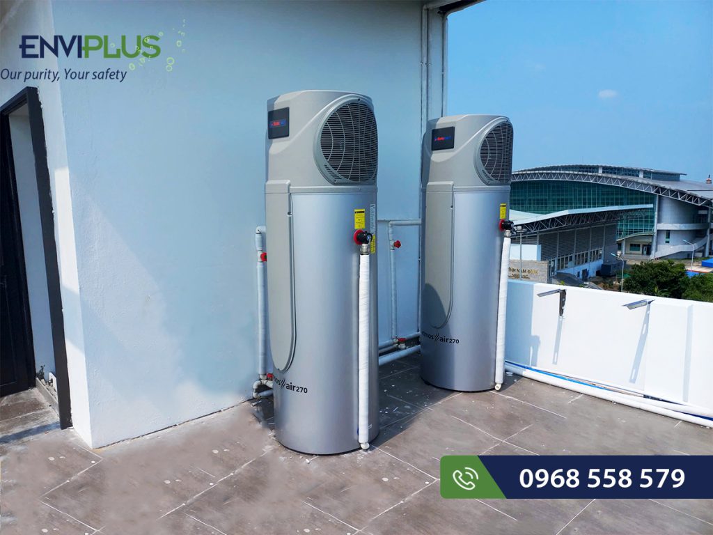 Lắp đặt Heat Pump tại khu vực khô thoáng