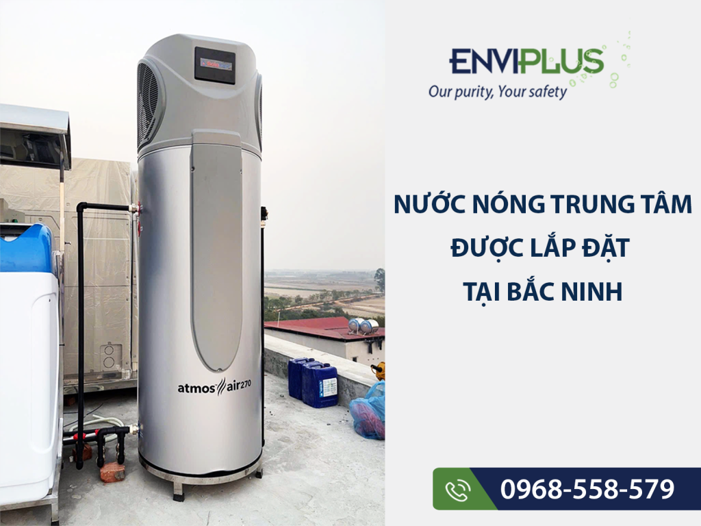 Nước nóng trung tâm Solahart 270L thi công bởi Enviplus