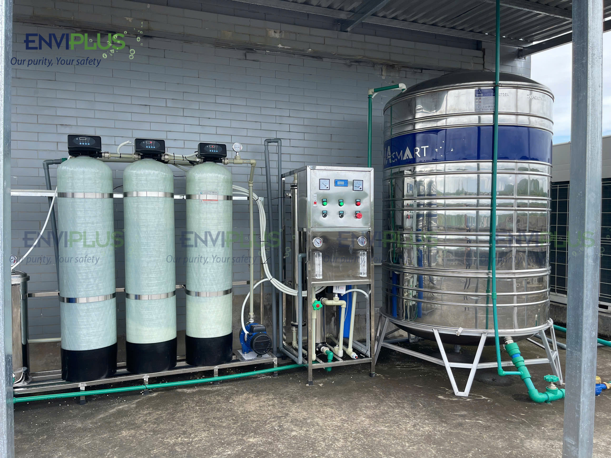 Hệ thống lọc nước RO công nghiệp 1000L/h